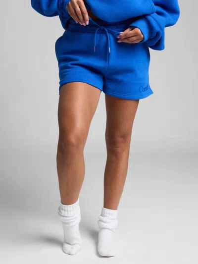 Comfrt Minimalist Shorts In Blue