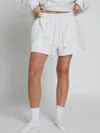 Comfrt Minimalist Shorts In White