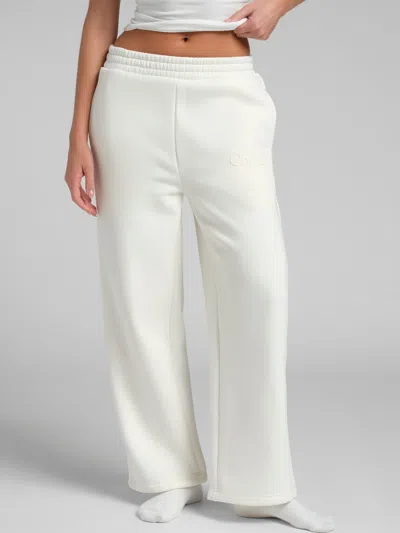 Comfrt Minimalist Straight Leg Sweatpants – Long In Shell