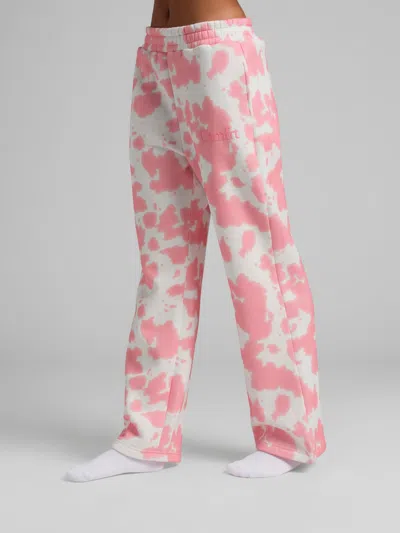 Comfrt Minimalist Straight Leg Sweatpants In Pink