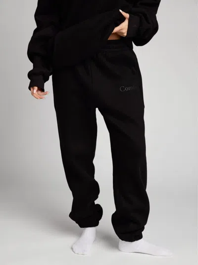 Comfrt Minimalist Sweatpants In Black