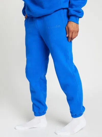 Comfrt Minimalist Sweatpants In Blue