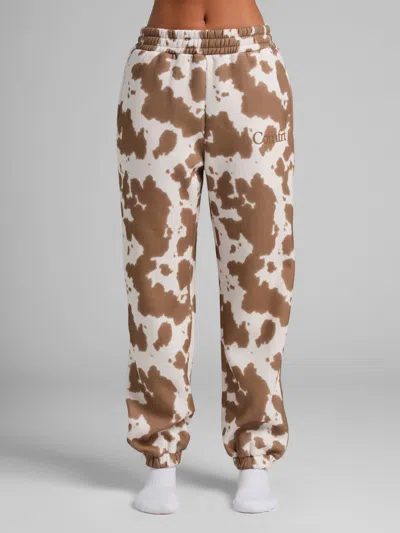Comfrt Minimalist Sweatpants In Brown