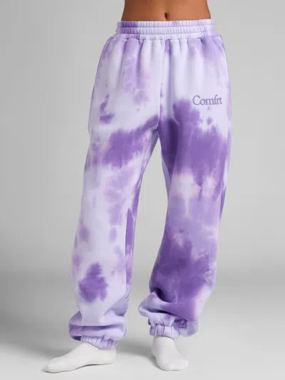 Comfrt Minimalist Sweatpants In Purple