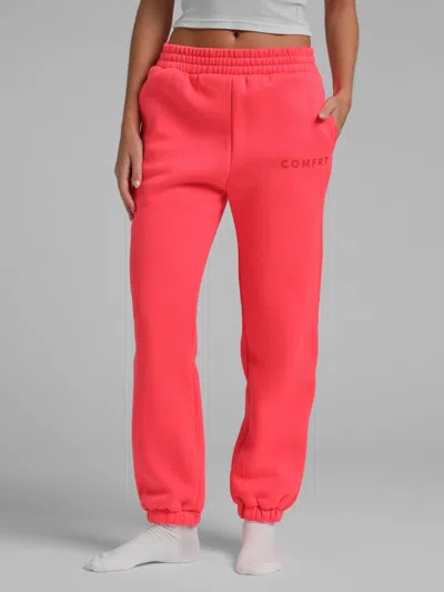 Comfrt Neon Tranquil Sweatpants In Pink