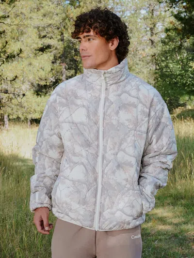 Comfrt Packable Puffer Jacket In Multi