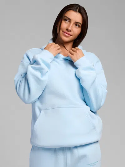 Comfrt Pastel Hoodie In Blue