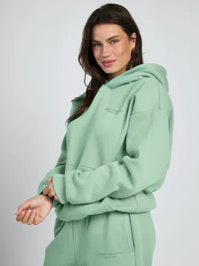 Comfrt Pastel Hoodie In Green