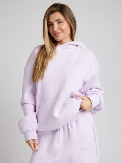 Comfrt Pastel Hoodie In Purple