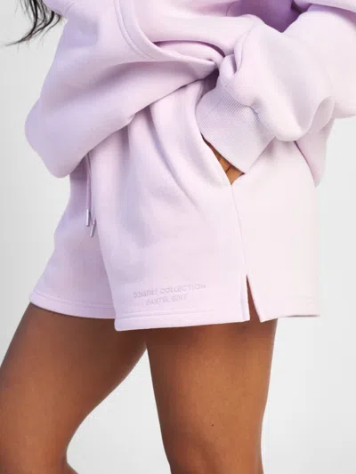 Comfrt Pastel Shorts In Pink