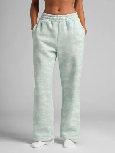 Comfrt Pastel Straight Leg Sweatpants In Green