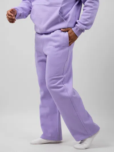 Comfrt Pastel Straight Leg Sweatpants In Purple