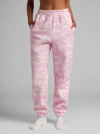 Comfrt Pastel Sweatpants In Pink