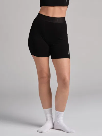 Comfrt Rib Contour Boxer In Black