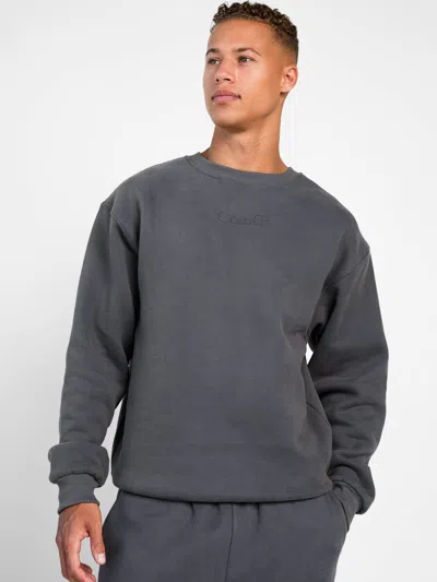 Comfrt Signature Crew Sweatshirt In Gray