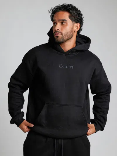 Comfrt Signature Hoodie In Black