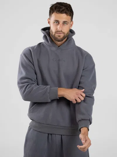 Comfrt Signature Hoodie In Blue
