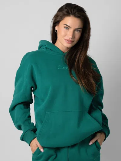 Signature Hoodie In Green from Comfrt