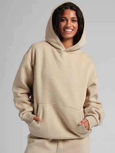 Comfrt Signature Hoodie In Brown