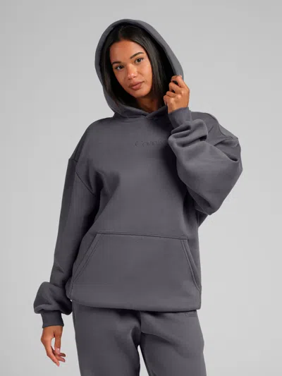Comfrt Signature Hoodie – Mega In Steel Grey
