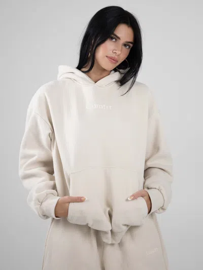 Comfrt Signature Hoodie In Neutral
