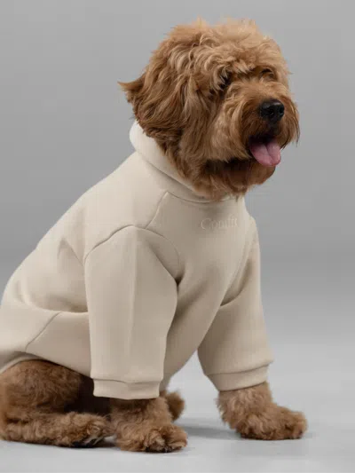 Comfrt Signature Paw Hoodie In Neutral