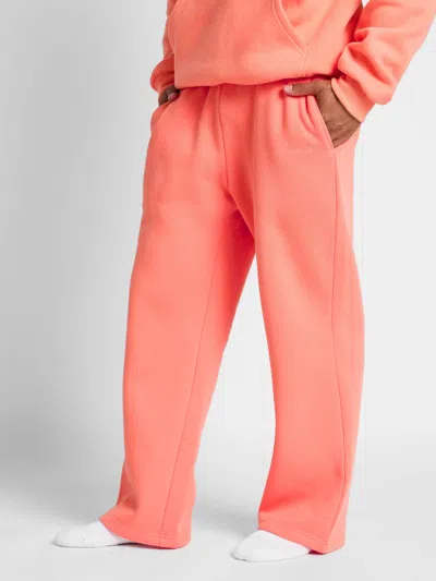 Comfrt Signature Straight Leg Sweatpants In Orange