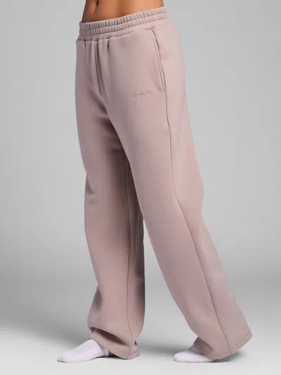 Comfrt Signature Straight Leg Sweatpants In Purple
