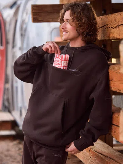 Comfrt Snakâ¢ Hoodie In Brown