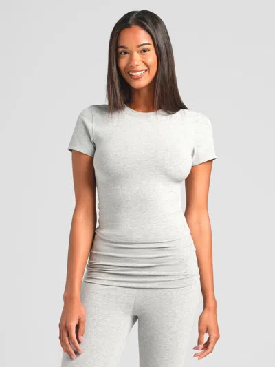 Comfrt Softstretch Baby Tee In Gray