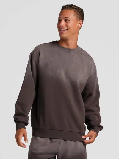 Comfrt Sunwashed Crew Sweatshirt In Gray