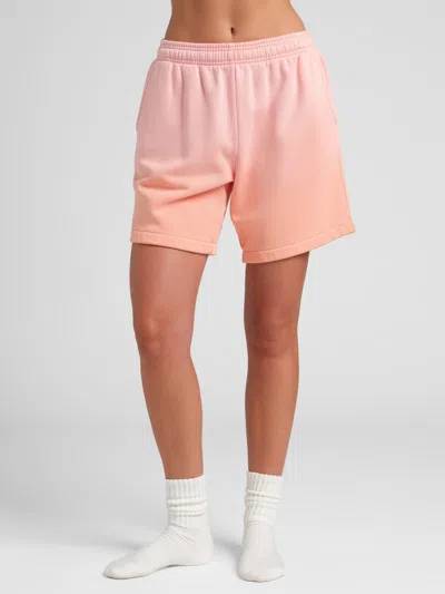 Comfrt Sunwashed Shorts In Pink