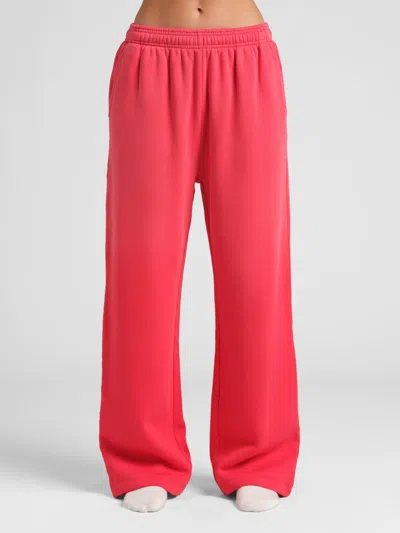 Comfrt Sunwashed Straight Leg Sweatpants In Blue