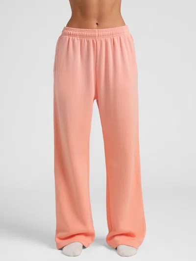 Comfrt Sunwashed Straight Leg Sweatpants In Pink