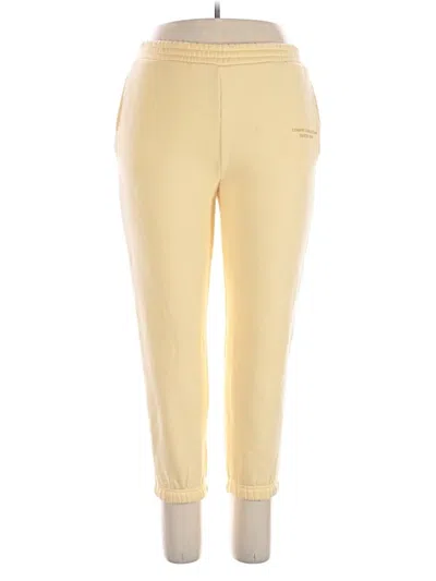 Pre-owned Comfrt Sweatpants In Yellow