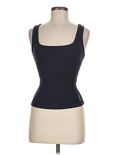Pre-owned Comfrt Tank Top Black Strapless Neckline Tops
