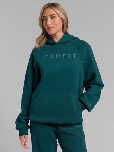 Comfrt Tranquil Hoodie In Green