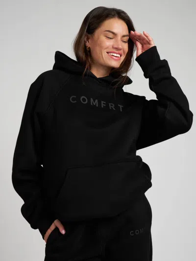 Comfrt Tranquil Hoodie In Black