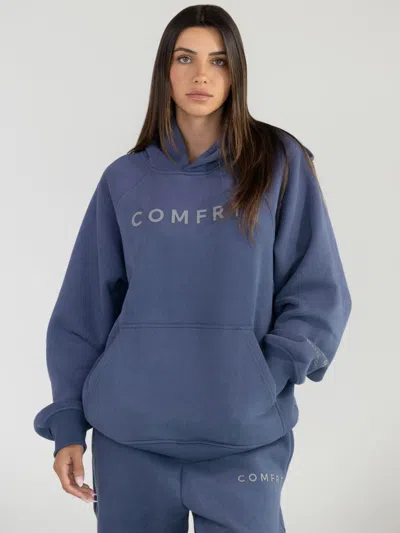 Comfrt Tranquil Hoodie In Blue