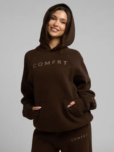 Comfrt Tranquil Hoodie In Espresso