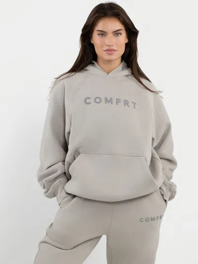 Comfrt Tranquil Hoodie In Gray