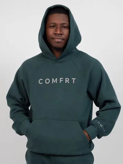 Comfrt Tranquil Hoodie In Green