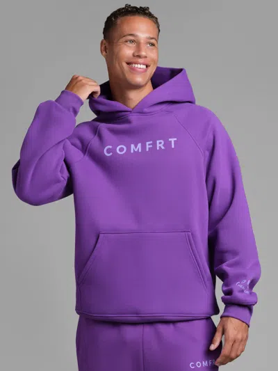 Comfrt Tranquil Hoodie In Purple