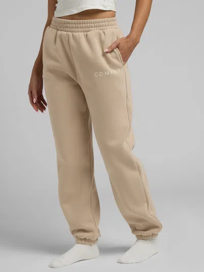 Comfrt Tranquil Straight Leg Sweatpants In Neutral