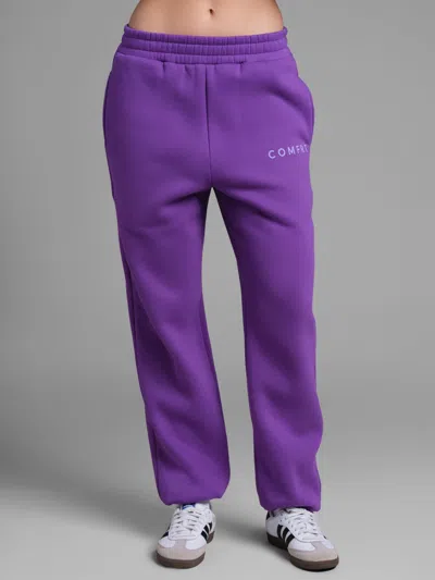 Comfrt Tranquil Sweatpants In Purple