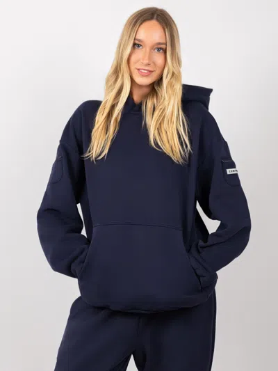 Comfrt Travel Essentials Hoodie In Blue