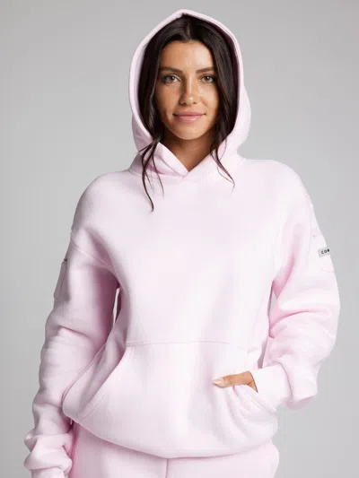 Comfrt Travel Essentials Hoodie In Pink