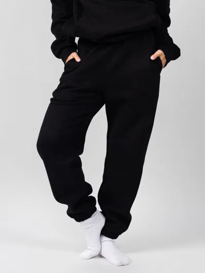 Comfrt Travel Essentials Sweatpants In Black