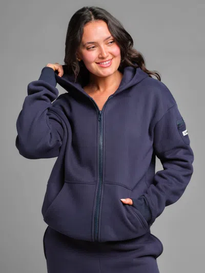 Comfrt Travel Essentials Zip Hoodie In Multi