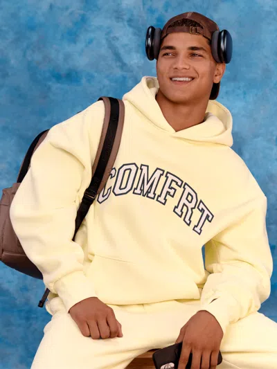 Comfrt Varsity Hoodie – Mega In Shell